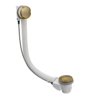 Vanová souprava s bovdenem, délka 575mm, zátka 42mm, bronz Vanová souprava s bovdenem, délka 575mm, zátka 42mm, bronz