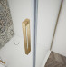 TRINITY GOLD MATT čtvercový sprchový kout 900x900mm, čiré sklo, levé