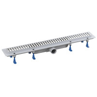 Sprchový kanálek s nerezovým roštem, DN50, 710x122x65 mm Sprchový kanálek s nerezovým roštem, DN50, 710x122x65 mm