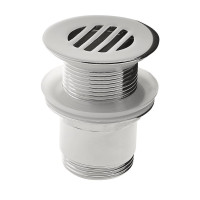 Umyvadlová výpust 5/4“, neuzavíratelná, tl.25-50mm, chrom Umyvadlová výpust 5/4“, neuzavíratelná, tl.25-50mm, chrom