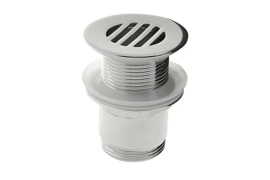 Umyvadlová výpust 5/4“, neuzavíratelná, tl.25-50mm, chrom Umyvadlová výpust 5/4“, neuzavíratelná, tl.25-50mm, chrom