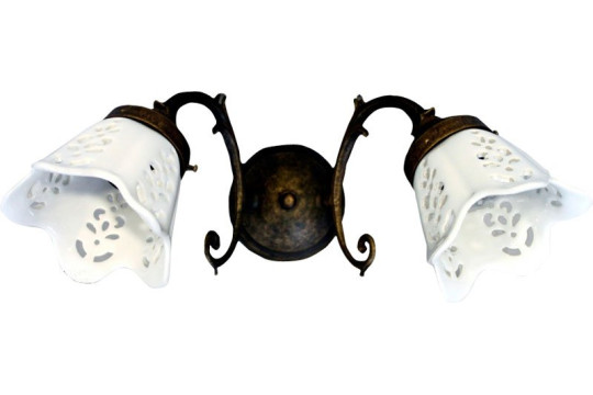 BRINDISI svítidlo 2xE14, 40W, 230V, keramické stínítko, bronz BRINDISI svítidlo 2xE14, 40W, 230V, keramické stínítko, bronz