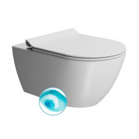 PURA WC závěsné, splachování SWIRLFLUSH, 55x36 cm, bílá dual-mat PURA WC závěsné, splachování SWIRLFLUSH, 55x36 cm, bílá dual-mat