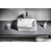 DALMA keramické umyvadlo 48x38x13 cm, hranaté, carrara DALMA keramické umyvadlo 48x38x13 cm, hranaté, carrara