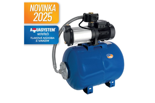FULL CONTROL MAXI-A T 24 Automatická vodárna s vícestupňovým samonasávacím čerpadlem