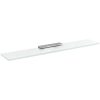 PIRENEI skleněná police 500mm, chrom/mléčné sklo PIRENEI skleněná police 500mm, chrom/mléčné sklo
