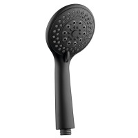 Ruční masážní sprcha, 3 režimy sprchování, průměr 100mm, ABS/černá Ruční masážní sprcha, 3 režimy sprchování, průměr 100mm, ABS/černá