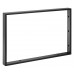 Podpěrná konzole 490x330x40mm, lakovaná ocel, černá mat, 1 ks Podpěrná konzole 490x330x40mm, lakovaná ocel, černá mat, 1 ks