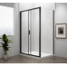 EASY BLACK obdélníkový sprchový kout 1300x900mm, čiré sklo L/P varianta