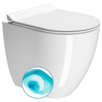 PURA WC mísa stojící, Swirlflush, 36x50cm, spodní/zadní odpad, bílá ExtraGlaze PURA WC mísa stojící, Swirlflush, 36x50cm, spodní/zadní odpad, bílá ExtraGlaze