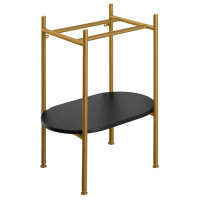 PUNO podstavec pod umyvadlo 400x820x360mm, zlato mat PUNO podstavec pod umyvadlo 400x820x360mm, zlato mat