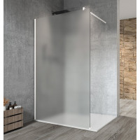VARIO WHITE jednodílná sprchová zástěna k instalaci ke stěně, matné sklo, 1400 mm VARIO WHITE jednodílná sprchová zástěna k instalaci ke stěně, matné sklo, 1400 mm