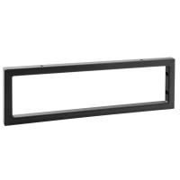 Podpěrná konzole 440x150x20mm, lakovaná ocel, černá mat, 1 ks Podpěrná konzole 440x150x20mm, lakovaná ocel, černá mat, 1 ks