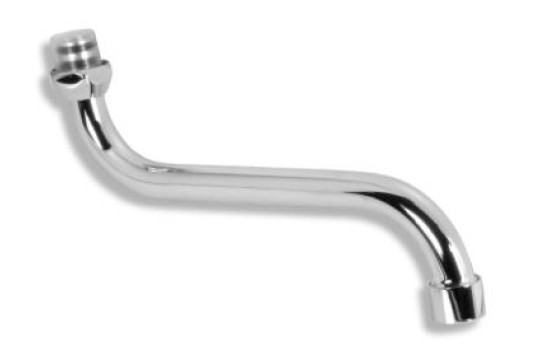 Výtokové ramínko 22 cm trubkové chrom Výtokové ramínko 22 cm trubkové chrom