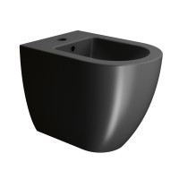 PURA BIG bidet stojící 36x55cm, černá mat PURA BIG bidet stojící 36x55cm, černá mat