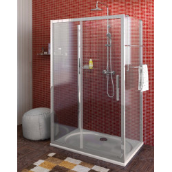 LUCIS LINE třístěnný sprchový kout 1000x900x900mm L/P varianta