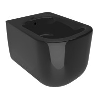 TRIBECA bidet závěsný 35x31,5x54cm, černá mat TRIBECA bidet závěsný 35x31,5x54cm, černá mat