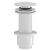 Umyvadlová výpust 5/4“, click-clack, velká zátka, 10-80mm, ABS/bílá Umyvadlová výpust 5/4“, click-clack, velká zátka, 10-80mm, ABS/bílá