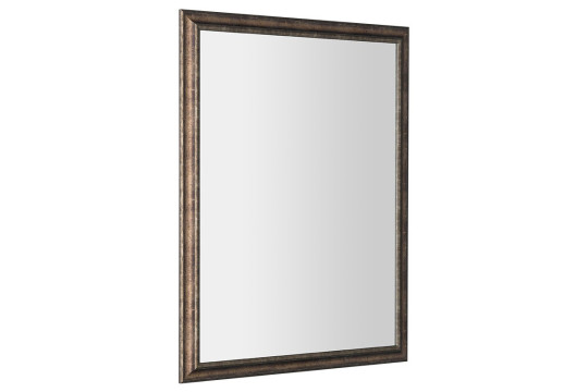 ROMINA zrcadlo v dřevěném rámu 680x880mm, bronzová patina ROMINA zrcadlo v dřevěném rámu 680x880mm, bronzová patina