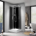 GRANVIK čtvercový sprchový box 800x800x2180mm, čiré sklo