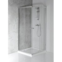 AGGA čtvercová sprchová zástěna 800x800mm, čiré sklo AGGA čtvercová sprchová zástěna 800x800mm, čiré sklo