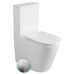 AVIS WC kombi, Vortex Rimless, spodní/zadní odpad, bílá AVIS WC kombi, Vortex Rimless, spodní/zadní odpad, bílá