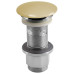 Umyvadlová výpust 5/4“, click-clack, betonová zátka, 10-80mm, žlutá pololesk Umyvadlová výpust 5/4“, click-clack, betonová zátka, 10-80mm, žlutá pololesk