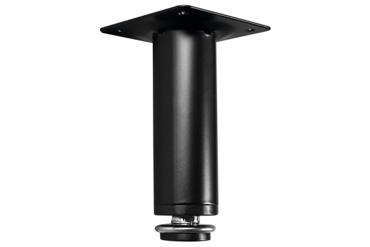 KERAMIA FRESH výškově stavitelná nožička, výška 100-110mm, černá mat