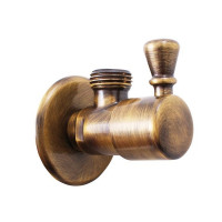 Rohový ventil, 1/2"x 1/2", bronz Rohový ventil, 1/2"x 1/2", bronz