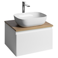 ALTAIR skříňka s deskou 58 cm, bílá/dub emporio ALTAIR skříňka s deskou 58 cm, bílá/dub emporio