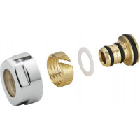 Svěrné šroubění pro Alupex 16mm, chrom (cena za pár) Svěrné šroubění pro Alupex 16mm, chrom (cena za pár)