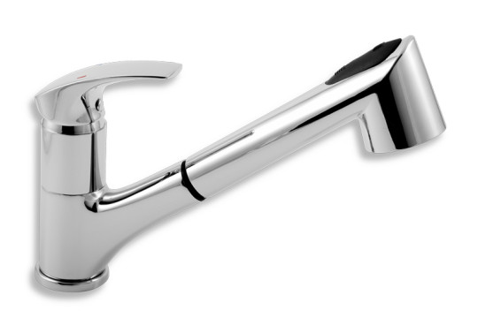 Dřezová teleskopická baterie Metalia 57 chrom Dřezová teleskopická baterie Metalia 57 chrom