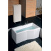 VERSYS L asymetrická vana 160x85x70x47cm, bílá