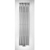 PILON otopné těleso 418x1800mm, se šesti háčky pro ručník, chrom
