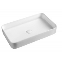 BLADE keramické umyvadlo 65x11x40 cm, na desku, bez přepadu BLADE keramické umyvadlo 65x11x40 cm, na desku, bez přepadu