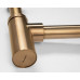 Umyvadlový sifon 5/4", odpad 32mm, kulatý, měď mat Umyvadlový sifon 5/4", odpad 32mm, kulatý, měď mat