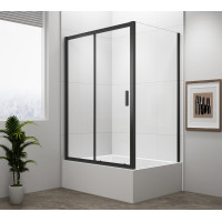 DEEP BLACK obdélníkový sprchový kout 1200x750mm L/P varianta, čiré sklo DEEP BLACK obdélníkový sprchový kout 1200x750mm L/P varianta, čiré sklo