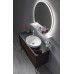 VISO kulaté LED podsvícené zrcadlo pr.60cm s Rockstone policí, bílá mat VISO kulaté LED podsvícené zrcadlo pr.60cm s Rockstone policí, bílá mat