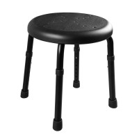 HANDICAP koupelnová stolička, průměr 45cm, černá HANDICAP koupelnová stolička, průměr 45cm, černá