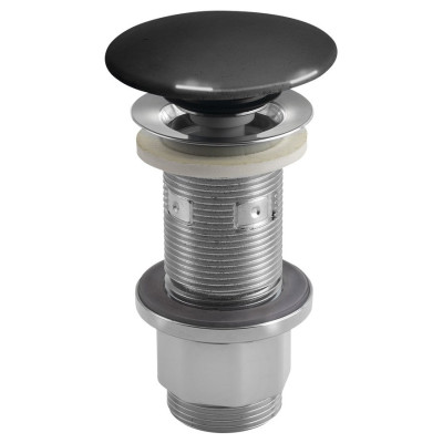Umyvadlová výpust 5/4“, click-clack, betonová zátka, 10-80mm, antracit pololesk Umyvadlová výpust 5/4“, click-clack, betonová zátka, 10-80mm, antracit pololesk