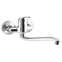 AQUALINE 35 nástěnná baterie rozteč 100mm, ramínko ploché zvýšené, chrom AQUALINE 35 nástěnná baterie rozteč 100mm, ramínko ploché zvýšené, chrom