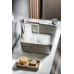 DALMA keramické umyvadlo 48x38x13 cm, hranaté, grigio DALMA keramické umyvadlo 48x38x13 cm, hranaté, grigio