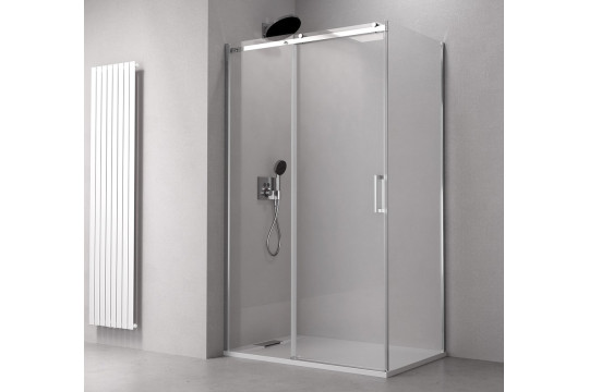 THRON LINE ROUND obdélníkový sprchový kout 1100x700mm, kulaté pojezdy