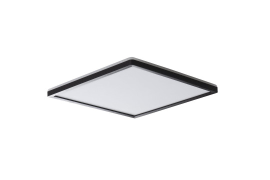 AZPO stropní LED svítidlo, 420x420mm, 22W, 3000/4000/6000K, IP54, černá mat
