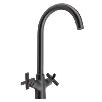 XELLA stojánková dřezová baterie, gun metal XELLA stojánková dřezová baterie, gun metal