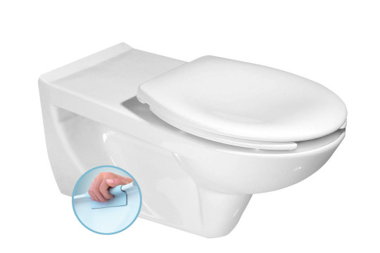 ETIUDA WC závěsné pro postižené, CLEAN ON ETIUDA WC závěsné pro postižené, CLEAN ON