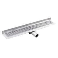 MANUS ONDA nerezový sprchový kanálek s roštem, ke zdi, 950x112x55mm MANUS ONDA nerezový sprchový kanálek s roštem, ke zdi, 950x112x55mm