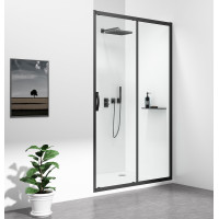 SIGMA SIMPLY BLACK sprchové dveře posuvné 1100 mm, čiré sklo SIGMA SIMPLY BLACK sprchové dveře posuvné 1100 mm, čiré sklo