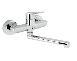 Umyvadlová dřezová baterie 150 mm Metalia 54, chrom