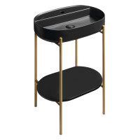 PUNO podstavec s umyvadlem 600x860x396mm, zlato mat PUNO podstavec s umyvadlem 600x860x396mm, zlato mat
